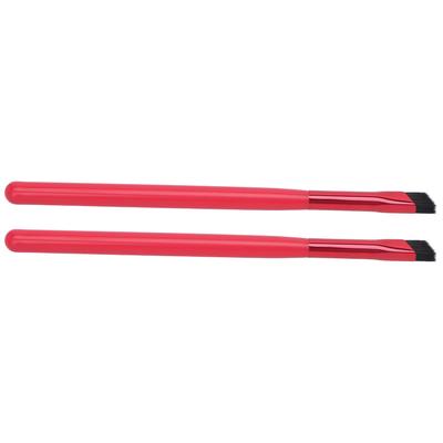 2pcs Eyebrow Brush Professional Portable Soft Nylon Hair Hairline Brow Brush Cosmetic Tool for