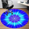 1 alfombra redonda de oficina con energía cósmica, antideslizante, suave y duradera para decoración de interiores, perfecta para la oficina, hermosa decoración yy26032303