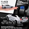 New Product 1:43rc 4wd Drift Alloy Car With Gyro Alloy Remote Control Car Toy Gift For Children  Boys Christmas Halloween Gifts