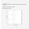 Plastikowa torba na zamek błyskawiczny do notatnika Midori Travelers Notebook, dziennika, planera, akcesorium, uchwyt na karty, przechowywanie, standardowy/kieszonkowy/paszportowy
