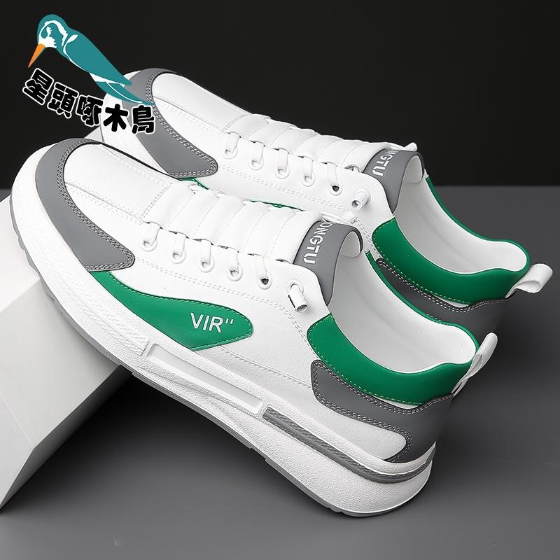 

Autumn and winter new men s shoes leather casual fashion trend versatile soft sole one pedal men s board shoes 44