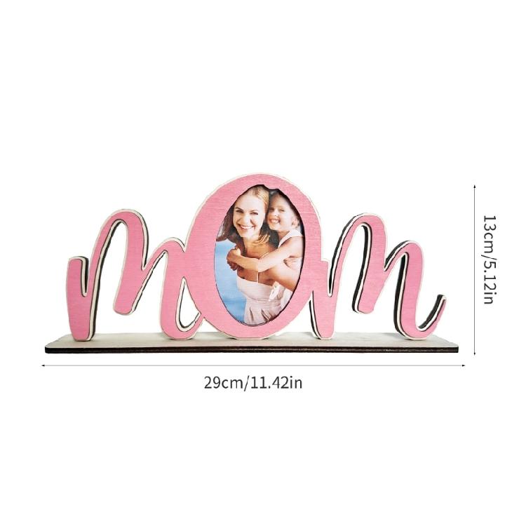 Mamas Wood Letter Picture Frame Addition To Any Room