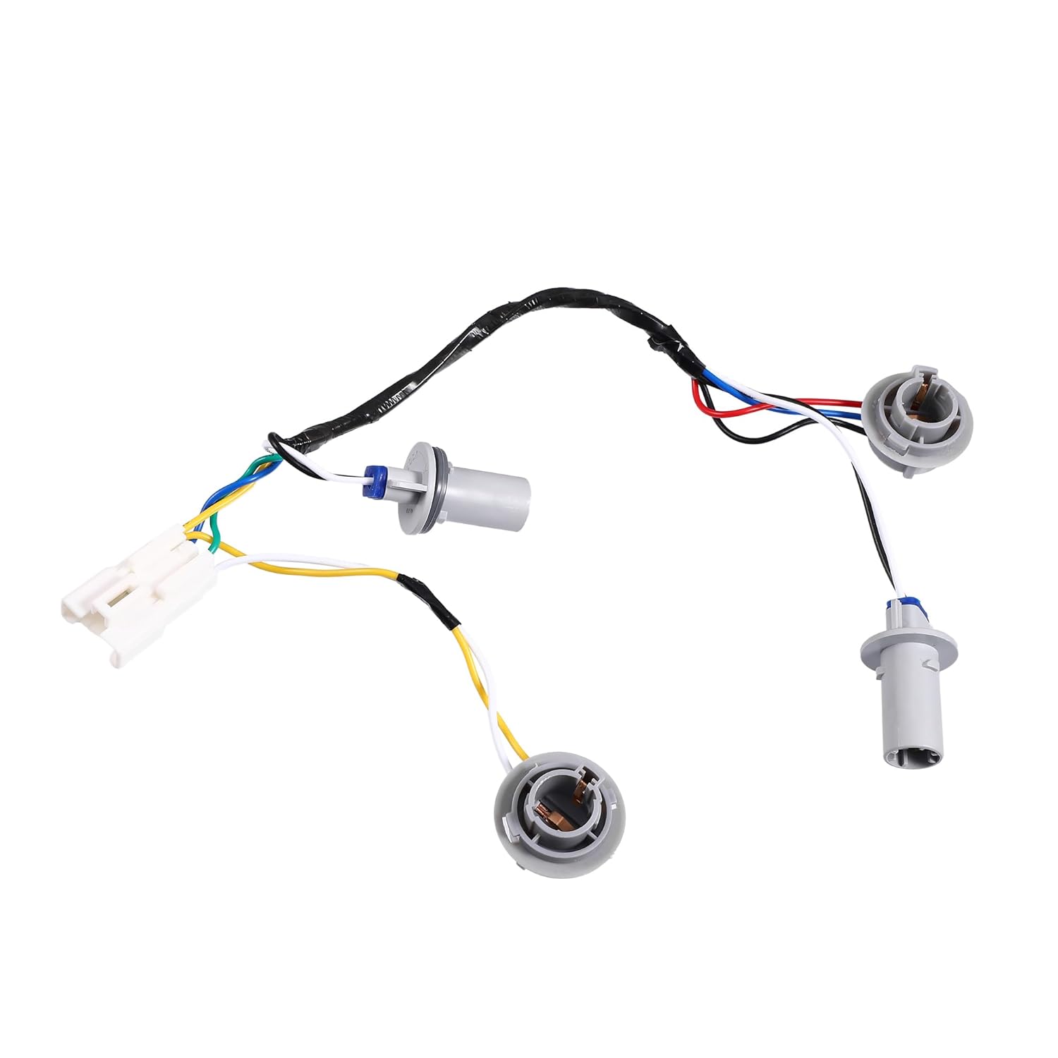 Motoforti TailLight Wiring Harness Socket Holder and Wire, for Hyundai Sonata 2011-2014, 92450-3Q000, Plastic, Gray, 1 Pcs