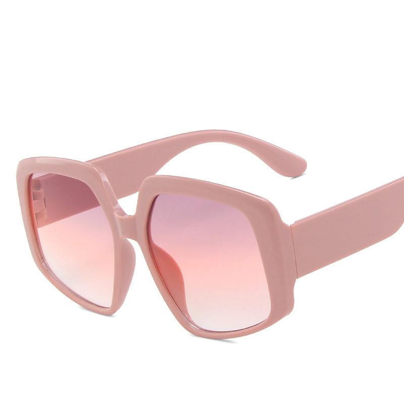 European American Style Sun glasses Man Woman Big Frame UV Protection Women Sunglasses High Quality Female Sunglass