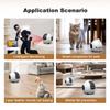 Smart Guardian Robot, 4MP HD Mobile Pet Camera, Home Security Pet Companion with Night Vision, 2 Way Audio, PIR Human