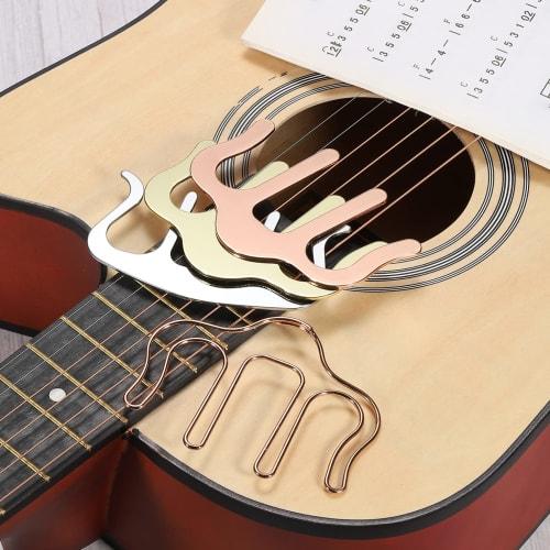 uxcell Music Book Clip, Page Holder for Piano Sheet Music, Music Book Holder, Metal, 93 x 54 mm, Silver, 1 Piece