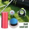Golf Ball Stamp Aluminum Alloy Golf Ball Engraving Tool Bright Color Portable Compact Golf Ball Marker