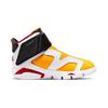 Jordan Air  6 Comfortable Versatile Mid-Top Kids Basketball Shoes Kids Sneakers White Yellow DR8497-761