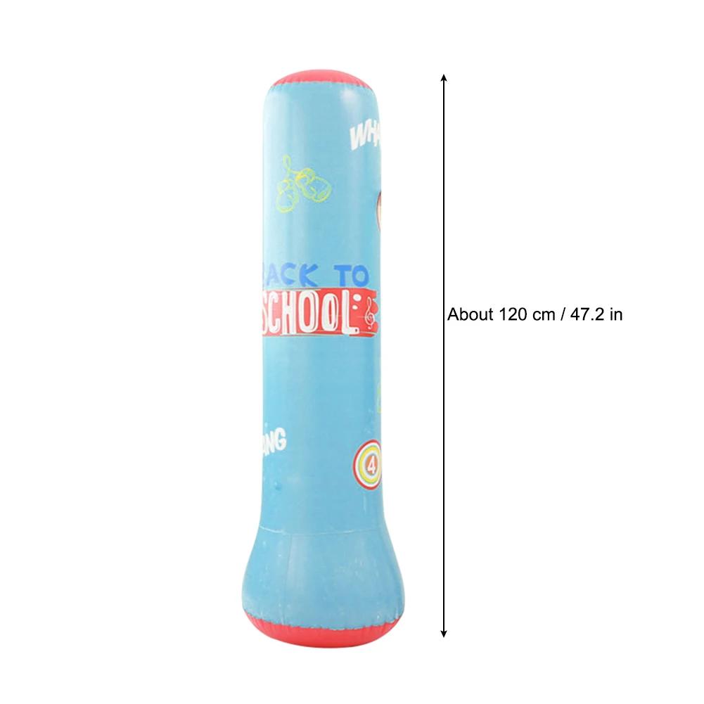 1.2/1.6M Boxing Bag Children's Inflatable Punching Bag Gym Fitness Boxing Training Sandbag Stress Relief Toys For Adults and Kid