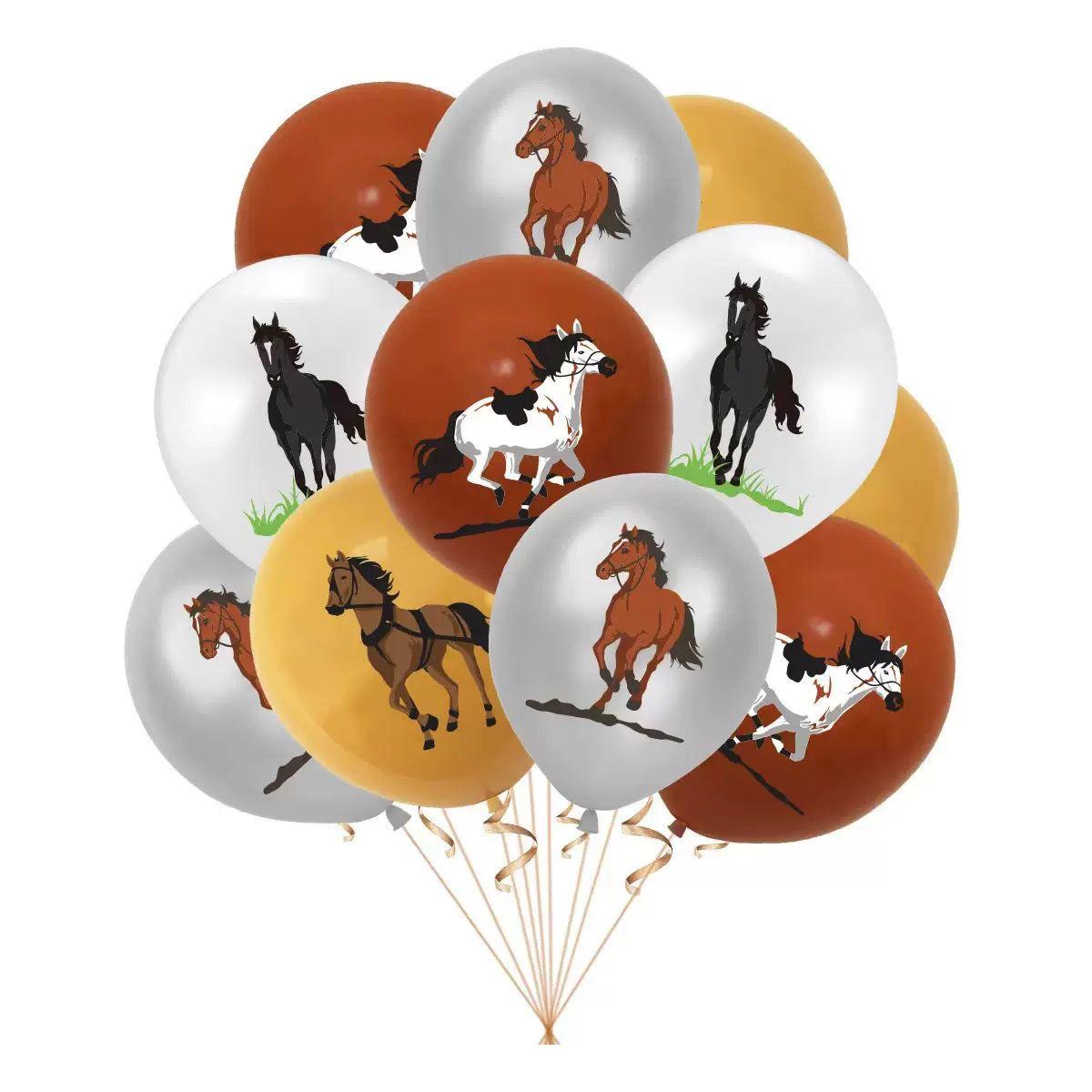 Western Cowboy-themed Party Aluminum Film Balloon Set, Cowboy Hat and Boots, Birthday Party Theme Scene Decoration Supplies 18Pcs