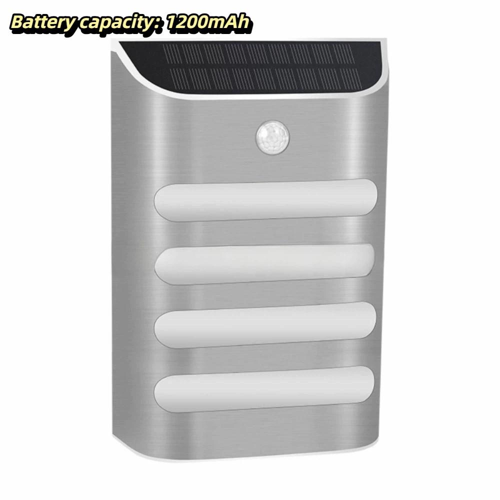 Premium Stainless Steel Solar Wall Lamp Sturdiness Solar Energy Motion Sensor Outdoor Light Wireless Motion Sensor
