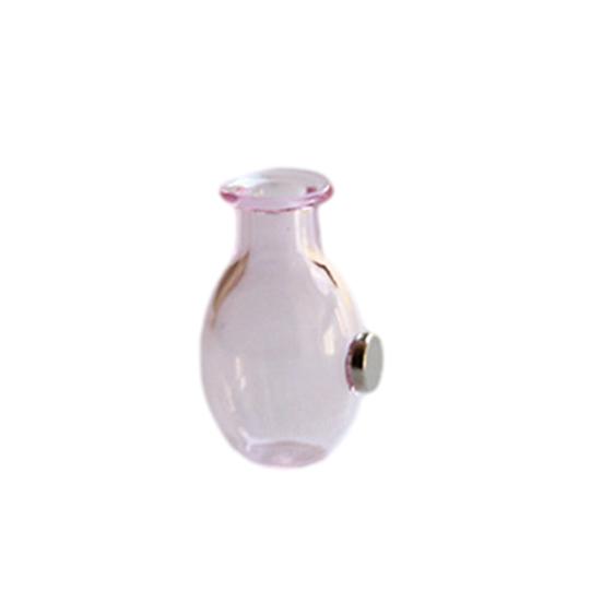 Mini Glass Vase Refrigerator Magnet, 3D Miniature Vase Fridge Magnet, DIY Flower Vase Refrigerator Magnet for Home Office Kitchen Decoration
