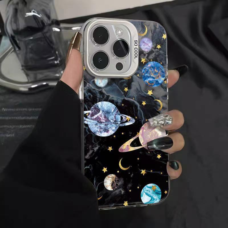 The new all-sky planet is suitable for iphone16 mobile phone case Apple 15promax/14/13pro/12 Europe, America and 11.