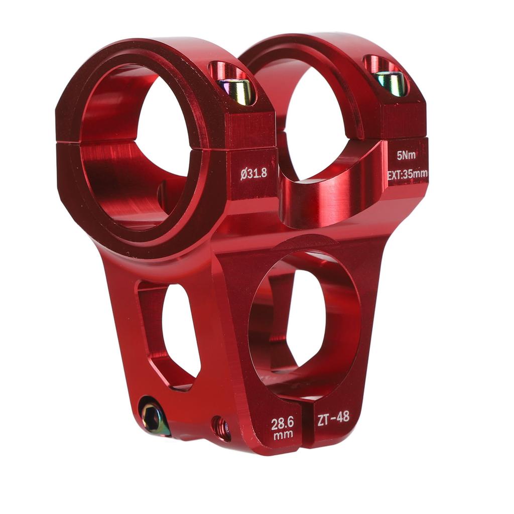 31.8mm Mountain Bike Stem Aluminum Alloy Lightweight Short Handlebar Stem for Replacement