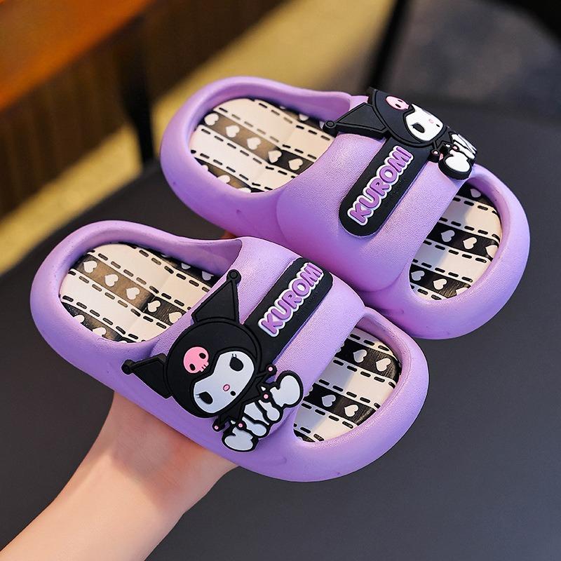 Cartoon Shoes, Flip-flops for Girls, Anti-slip Soft Sole, Breathable