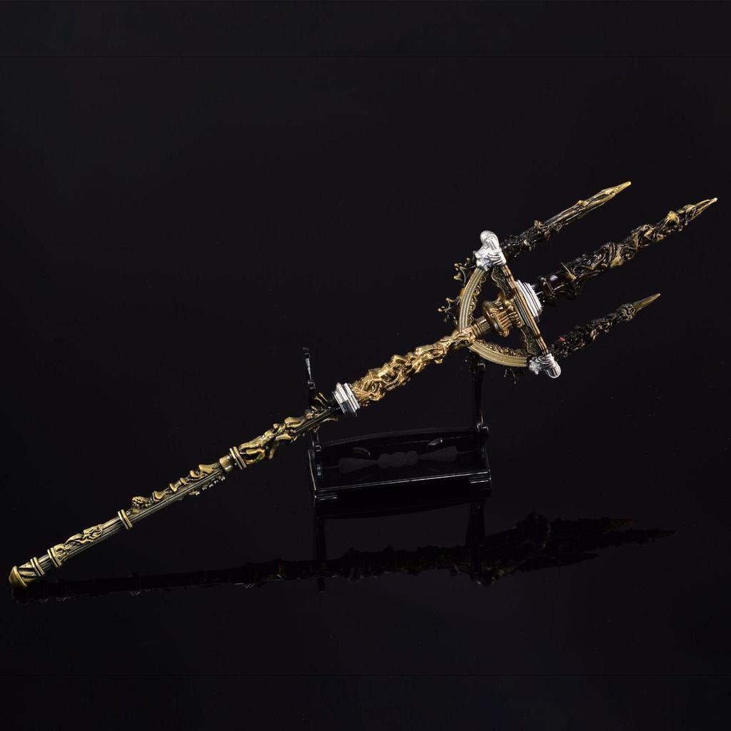 Elden Ring Magic Peripheral: Mongwen Holy Spear 30CM Full Metal Handcrafted Model