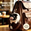 Cute Cartoon Plush Piggy Keychain – Adorable Bag Charm Cartoon Doll And Holiday Gift