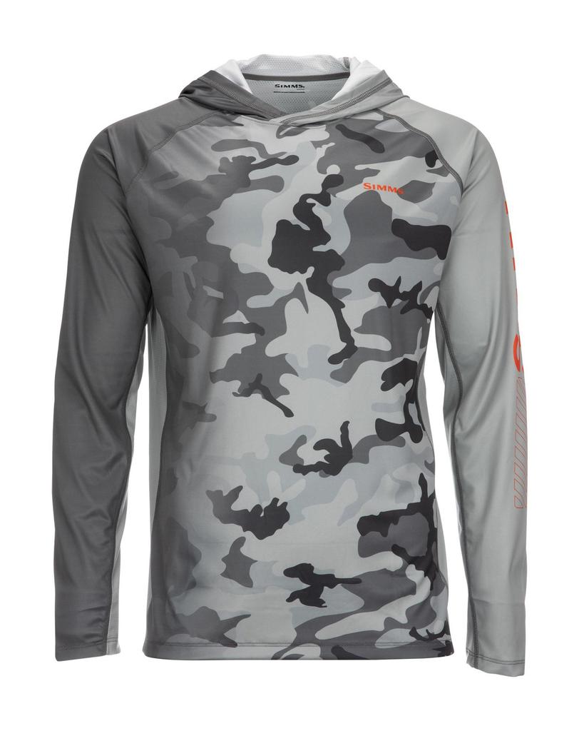 SIMMS Fishing Suit UPF50 Long Sleeve Hoodie Quick Drying Breathable Sunscreen Clothing Luya Outdoor T-Shirt New