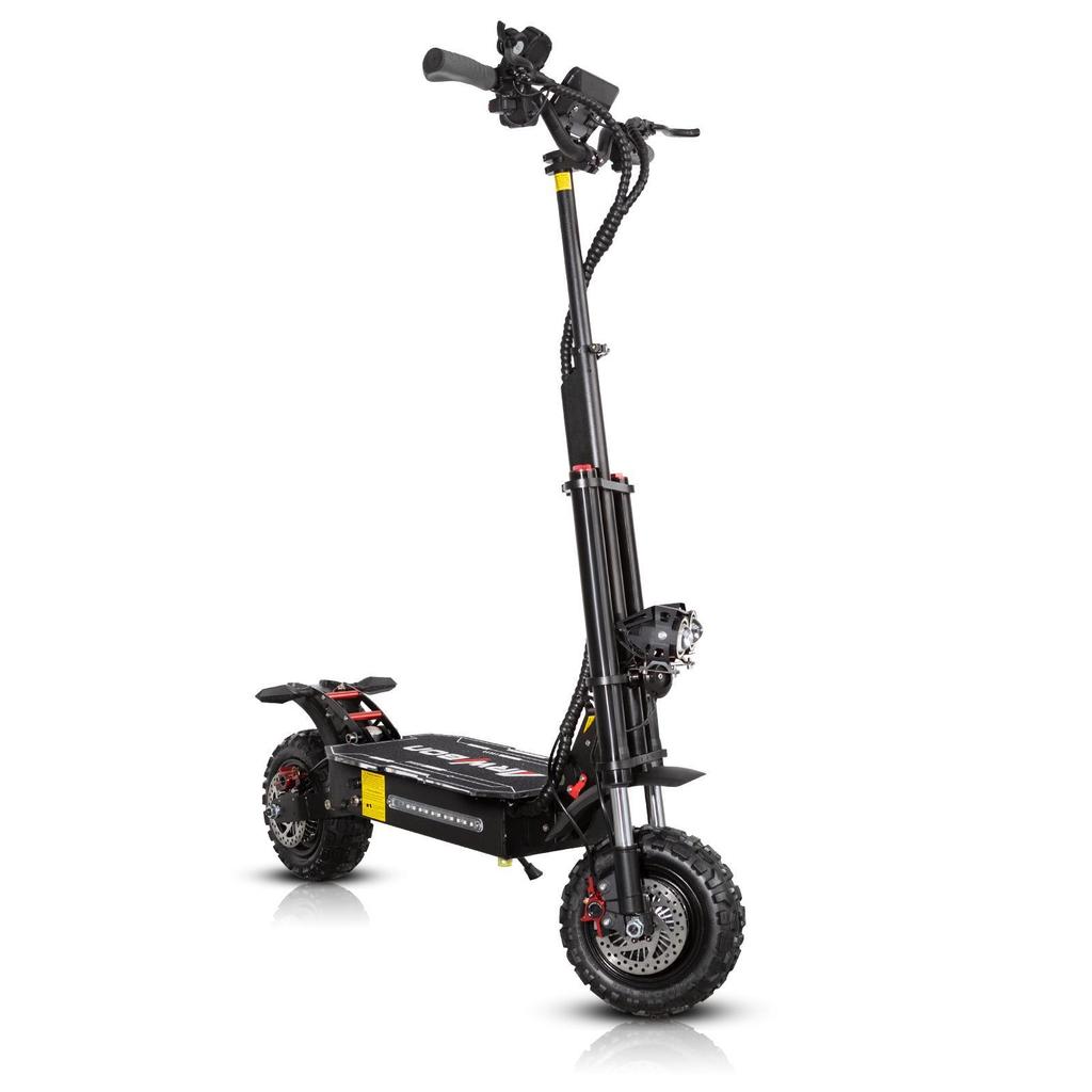 EU-Lager Q12 Plus 6000W Doppelmotor Elektroroller 60V 38Ah, 75km/h Geschwindigkeit, LCD-Display, 11-Zoll-Reifen, 80KM Reichweite
