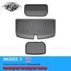 2022 Tesla Model Y TPE Non-Slip Wear-Resistant Foot Pads: 5/7-Seat Front & Rear Trunk Mats