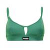 Womens/Ladies Peek A Boo Stripe Bikini Top