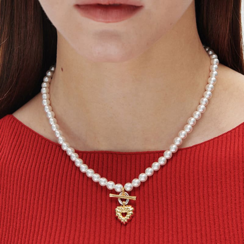 MATIAS Cushion Pearl Necklace