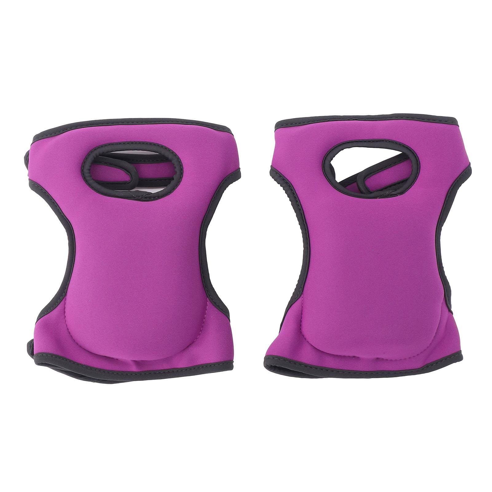 

1 пара регулируемых наколенников, многофункциональные водонепроницаемые садовые наколенники для работы по дому фиолетовый