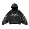 Felpa con cappuccio stampata in 3D da uomo Unisex Streetwear Vestibilità larga Manica lunga Pullover Top casual