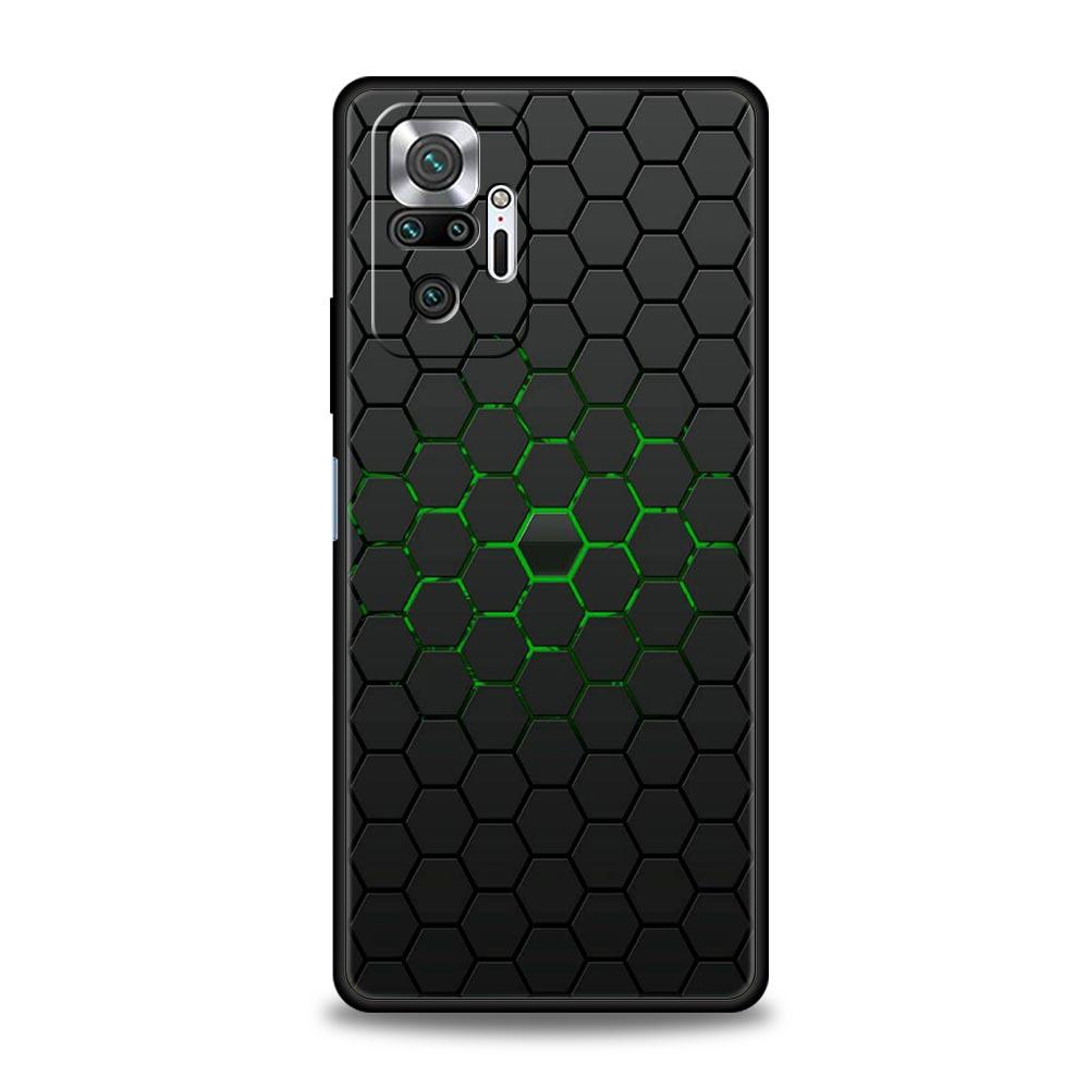 

Чехол для телефона для Xiaomi Redmi Note 14 13 12 Pro Plus 5G 9S 9 10 11 4G 14C 13C 12C 10C 9C 9A Мягкий чехол Сотовый узор Redmi Note 14 5G (Global)