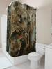 Rustic Keys Shower Curtain  Vintage and Artistic Bathroom Decor