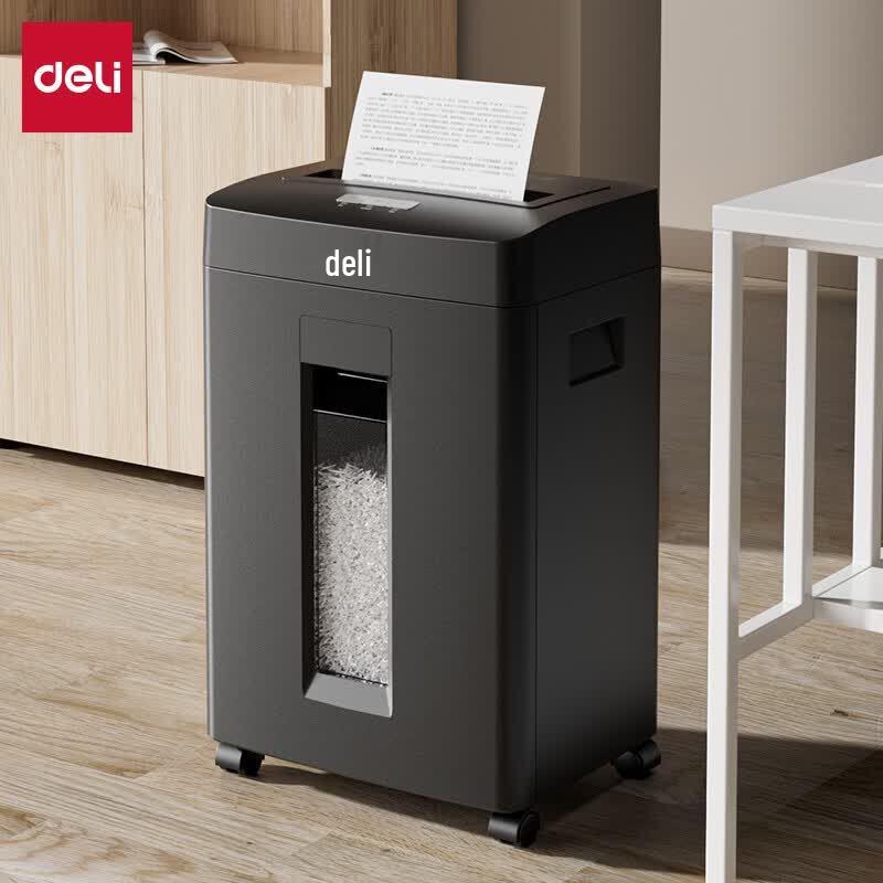 Deli GA312 P-4 Cross-Cut Paper Shredder CN plug (adapter included)