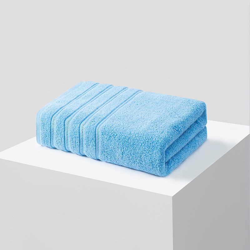 Yougang Multi-color Pure Cotton Bath Towel Square Towel Household Plain Color A Soft Absorbent Gift Three-piece Set