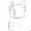 VidaXL Outdoor Playground Solid Pine Wood, Play Set, Wooden Play Set, Playground Set, 3155876
