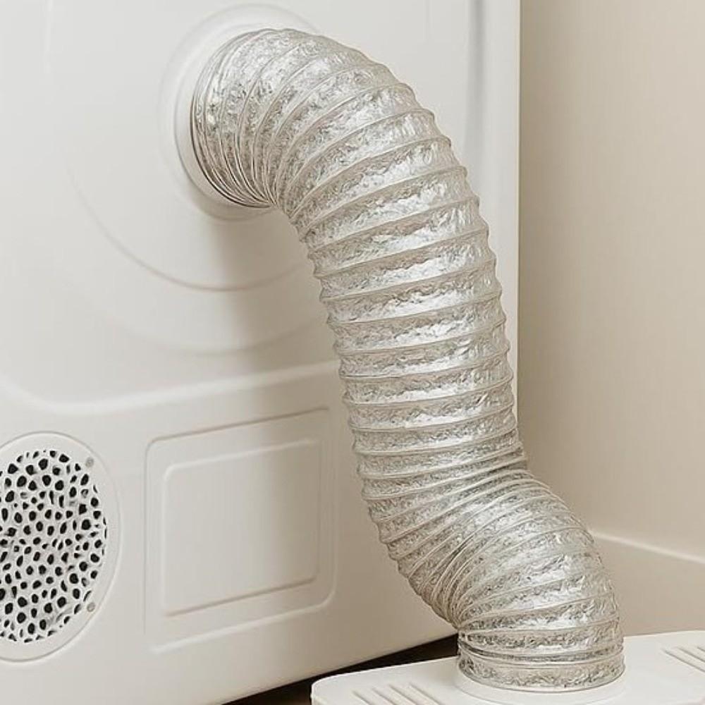 Flexible Dryer Lint Trap Kit with Vent Hose Washer Exhaust Duct Collector Dryer Ventilation