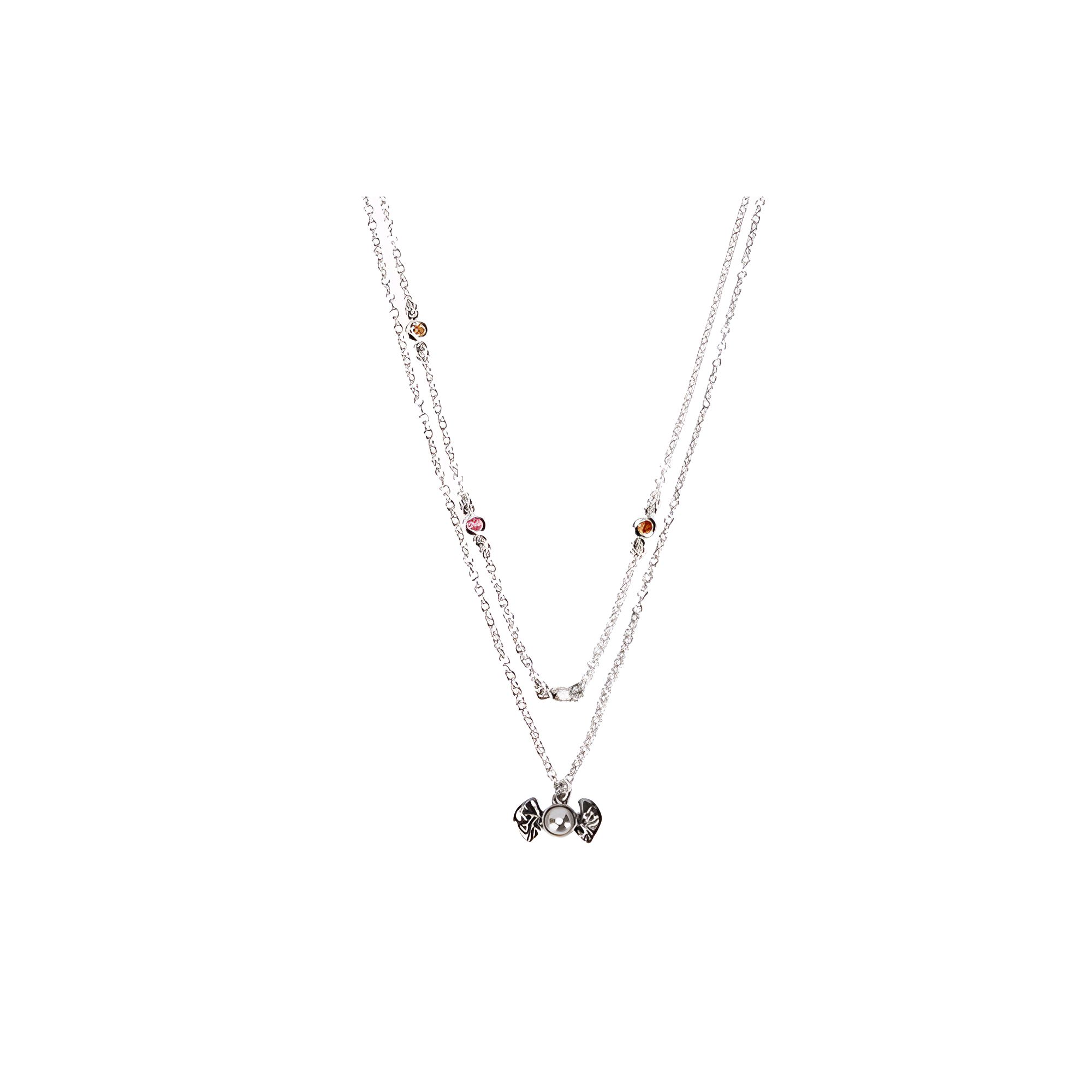 Coach Candy Pendant Copper Necklace Women necklace Silver CO130-YI4 Silver