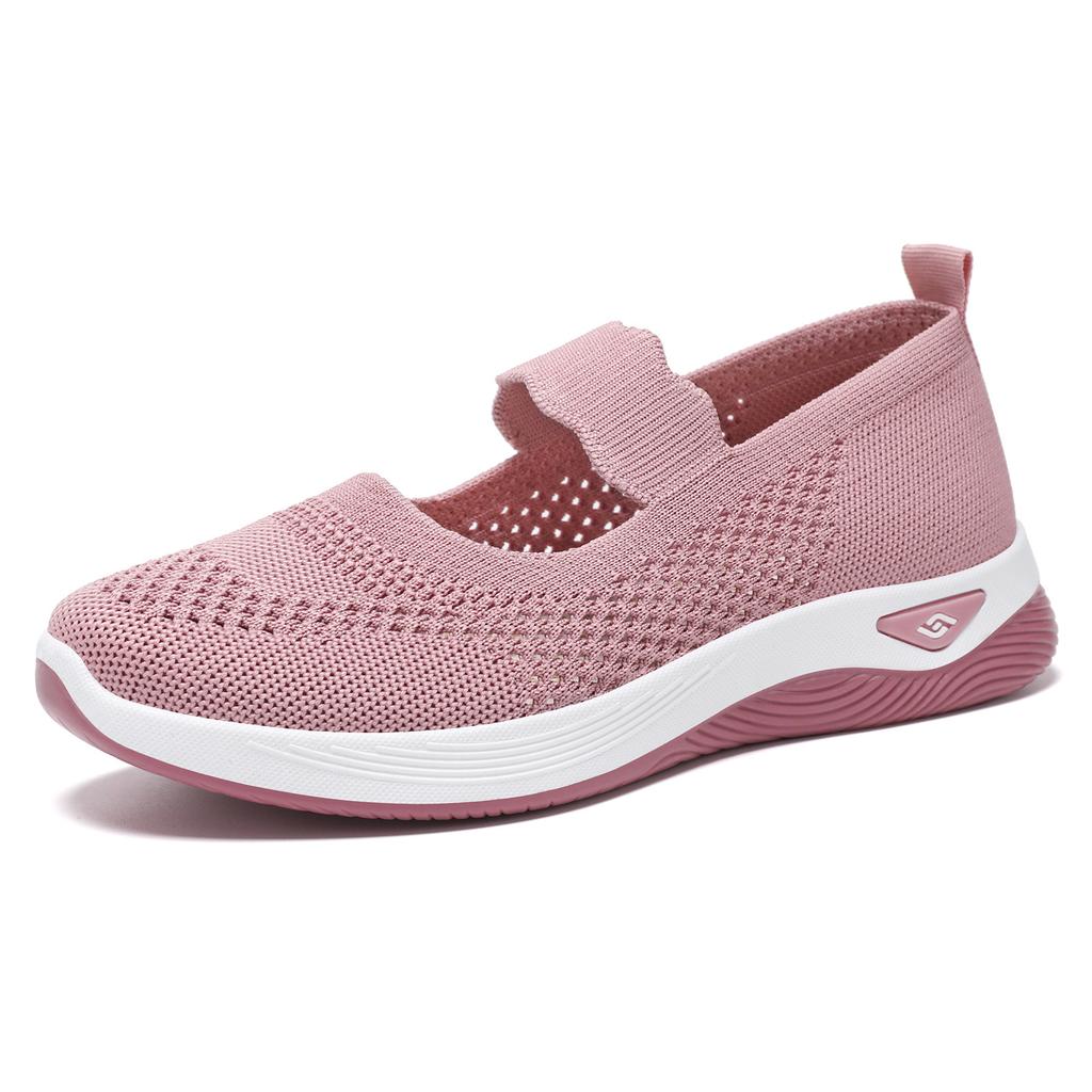 Women's Shoes Spring Women Shoes Middle Aged Mom Shoes Breathable Cloth Shoes Lightweight Walking Shoes Casual Soft Walking All Day Sneakers