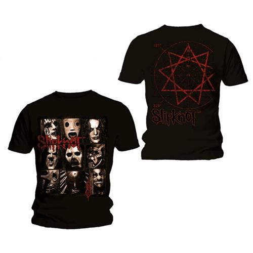 Slipknot TShirt Mezzotint Decay Back Print OFFICIAL NEW XL