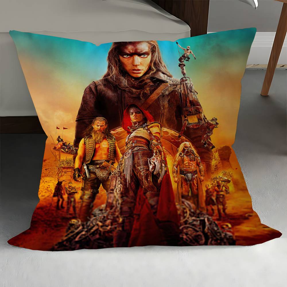 

MAD MAX Stitch Lucky Dragon Pillow Cover Sofa Cushion Cover Home Room Decoration Children Gift 12x12Inch