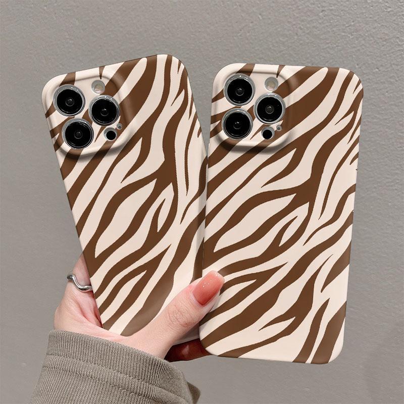 Zebra Pattern Phone Case for Xiaomi Mi 15T 14T 13 12 12s 9 10 11 Poco C40 M5 X3 F4 NFC Pro 4G 5G Glossy Film Hard PC Cover