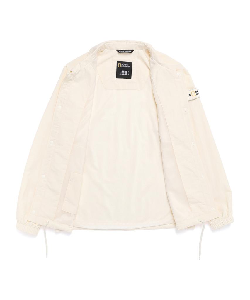 Nationalgeographic N261Ujp901 Collared Shirt Jacket Ivory