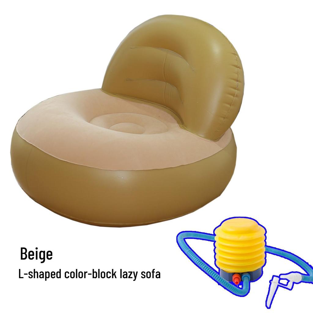 Inflatable Lounger Reclining Chair – Perfect for Home, Balcony, or Leisure Naps.