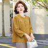 Hodo Women's New Chinese Style Jacquard Long Sleeve Top