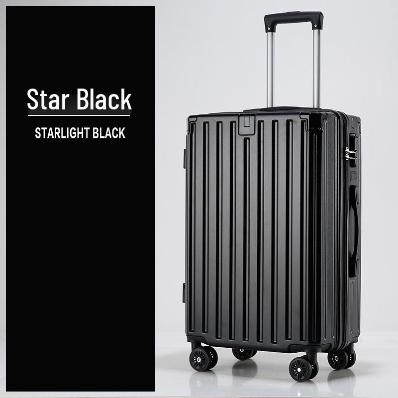 24-Inch Multifunctional Suitcase with Universal Wheels and New Lock System