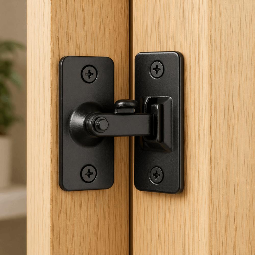 Stainless Steel Right Angle Door Latch Multi-functional Toggle Latch Cabinet Lock Furniture