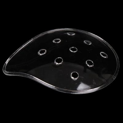 1Pcs Plastic Clear Plastic Eye Care Eye Shield With 9 Holes Needed After Surgery