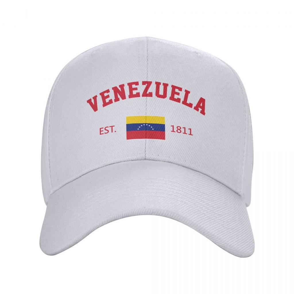 Unisex Baseball Cap Venezuela EST Independence Day Wild Sun Shade Peaked Adjustable Outdoor Caps for Unisex Women