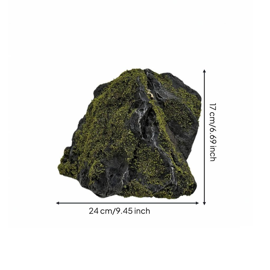 Lightweight Artificial Landscape Stone Rugged Decorative Rock with Lichen