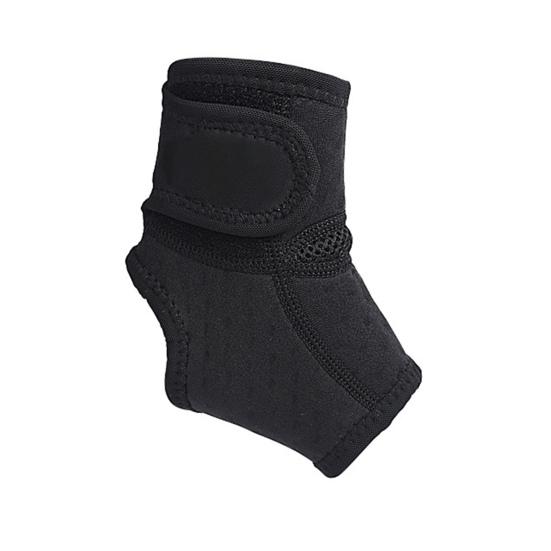 1Pc Ankle Brace Sweat Absorption Adjustable Anti-slip Polyester Running Elastic Compression Ankle Sleeve Sports Accessory