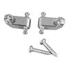 6PCS Metal Electric Guitar String Retainer String Trees For Electric Guitar  Guitar Part Upgrade