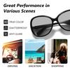 UV For B2730 [FEISEDY] Sunglasses, Polarized, Women's, Photochromic, Discoloration, Fashionable, Protection, Sports, UV400, Lightweight, Driving,